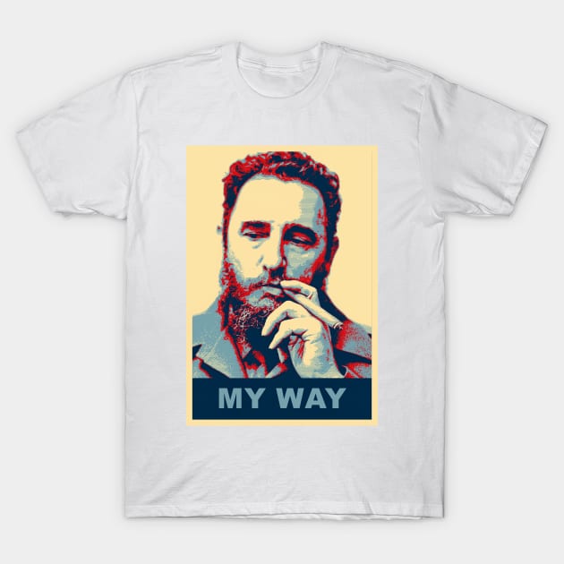 My way T-Shirt by tonyleone